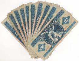 1965. 20Ft (10x) T:F,VG
Hungary 1965. 20 Forint (10x) C:F,VG
Adamo F14