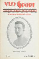 1926-1927 A Vizi Sport sportéleti újság 15 db száma, némelyik széteső állapotban