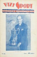 1926-1927 A Vizi Sport sportéleti újság 15 db száma, némelyik széteső állapotban