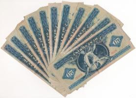 1965. 20Ft (11x) T:F,VG
Hungary 1965. 20 Forint (11x) C:F,VG
Adamo F14