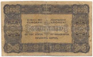 1923. 5000K "5B14 255104", nyomdahely jelölés nélkül T:VG kis szakadás, tűlyuk
Adamo K39