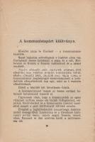 Marx, [Karl] - Engels, [Friedrich]:
A kommunista kiáltvány. Marx Károly és Engels Frigyes bevezetés...