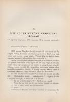 Tóth Tihamér:
Hiszek Jézus Krisztusban! Szentbeszédek, melyeket a Pázmány-Egyetem templomában elmon...