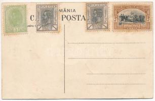 1866-1906 Nihil Sine Deo - Jubileul 40 ani / Carol I of Romania 40th anniversary of reign - embossed...