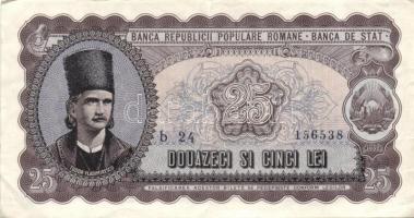 Románia 1952. 10L, 25L, 100L komplett sor! T:II/III,III