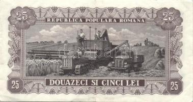 Románia 1952. 10L, 25L, 100L komplett sor! T:II/III,III