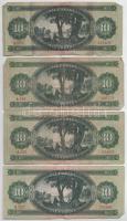 1957. 10Ft (7x) T:F,VG Hungary 1957. 10 Forint (7x) C:F,VG Adamo F4