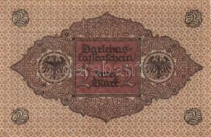 Német Birodalom / Weimari Köztársaság 1920. 2M (4x) barna és piros nyomatú variánsok T:I,I-