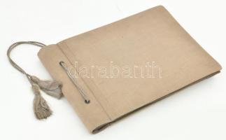 1938 Fotóalbum kis részben falusi életképekkel, többségében katonai fotókkal, Kartal, katonák az Ipo...