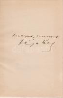 Féja Géza:
A régi magyarság. A magyar irodalom története a legrégibb időktől 1772-ig. (Aláírt.)
Br...