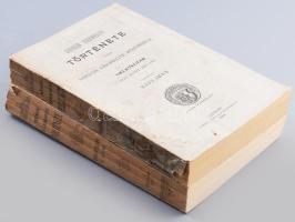 Sopron vármegye története. Oklevéltár I-II. köt. I. kötet: 1156-1411. II. kötet: 1412-1653. Szerk.: Nagy Imre. Sopron, 1889-1891, Sopron Vármegye Közönsége (Litfass Károly-ny.),1 t. +4+ 648 p.; 1 t. + IV + 650 p. Kiadói papírkötésekben első kötet utolsó lapján és hátsó borítón gyűrődéssel, folttal, második kötet gerincen kicsi sérüléssel