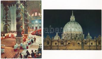 VATIKÁN - 40 db MODERN postatiszta olasz képeslap