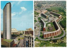 MILÁNÓ - 34 db MODERN postatiszta olasz képeslap