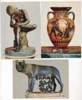 RÓMA - 60 db MODERN postatiszta olasz képeslap