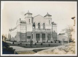 1935 Dunakeszi, Magyarság Dal és Önk. Egyesület fotóalbuma egyesületi tag részére, elnökség aláírása...