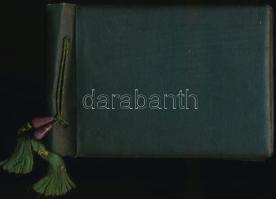 1935 Dunakeszi, Magyarság Dal és Önk. Egyesület fotóalbuma egyesületi tag részére, elnökség aláírása...