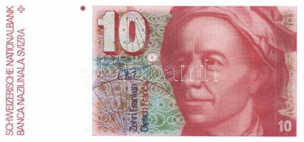 Svájc 1992. 10Fr T:I
