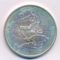 1989. 500Ft Ag XVI. Téli Olimpia-Albertville 1992 kapszulában T:BU halvány patina Adamo EM111