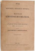 Árpádkori új okmánytár. (Codex diplom. Arpadianus continuatus.) Közzéteszi Wenzel Gusztáv IV. kötet. Pest, 1862. MTA. Emich G., ill. Athenaeum. XX. + 414 p. Kiadói papírkötésben