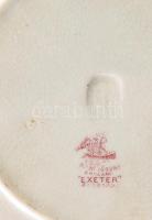 cca 19. sz. második fele, Copeland Late Spode "Exeter" 11 darabos hiányos teás készlet. Je...