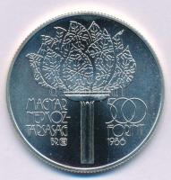 1986. 500Ft Ag "XV. Téli Olimpia Calgary 1988" kapszulában T:BU folt 
Adamo EM98