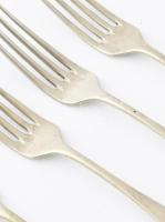 Berndorf 23 darabos alpakka evőeszköz összeállítás, kopásokkal, jelzett