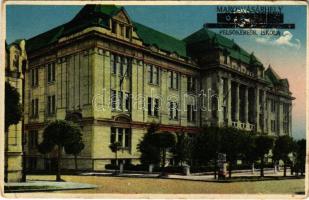 Marosvásárhely, Targu Mures; Felső kereskedelmi iskola / high school (EK)