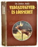 Zoltán Attila: Vadászfegyver- és lőismeret. Nemzetközi vadászfegyver-kalauz. 1. köt. Bp., 1981, Mezőgazdasági Könyvkiadó-Interpress Kiadó. Kiadói kartonált papírkötés, kopott borítóval, sérült gerinccel.