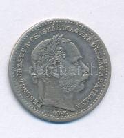 1869KB 20kr Ag "Magyar Királyi Váltó Pénz" T:VF karc, patina Adamo M11.1