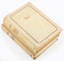 Márai Sándor 2 műve: A gyertyák csonkig égnek. Bp., 1942, Révai. Első kiadás. Kiadói egészvászon-köt...