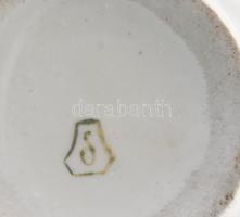 Drasche 3 darab hasas bögre, közte pattanással, sérüléssel, m: 10 cm