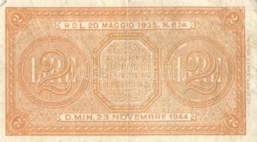 Olaszország/Biglietto di Stato 1944. 1L (2x), 2L (4x) 2klf aláírással, 5L (2x) T:II,III Összesen 8db...