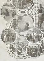 1907 Magyar vértanúk, 1551-1854, 1848-49-es ereklyemúzeum nagyméretű nyomat, Gróf Kreith József Ede ...