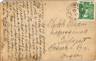 1913 Merano, Meran (Südtirol); cardboard hot-air balloon. photo (EM)