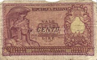 Olaszország 1947. 500L T:III + 1951. 50L, 100L T:III/IV