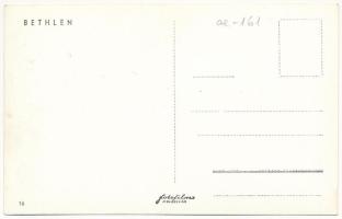 Bethlen, Beclean; utca, Balogh Testvérek vaskereskedés üzlete / street, shop