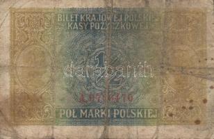 Lengyelország/német megszállás 1917. 1/2M T:III