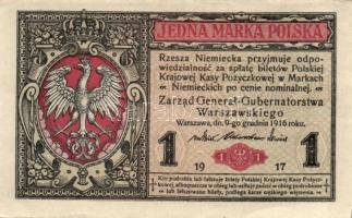 Lengyelország/német megszállás 1917. 1M T:I