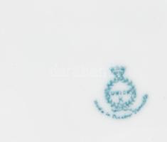 Antik Union áttört mintás 3 darab kínálótál. Jelzett, hibátlan, d: 15,5 cm