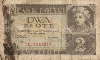 Lengyelország 1930. 5Zl + 1936. 2Zl T:III/IV