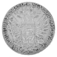 1824B Tallér Ag "I. Ferenc" Körmöcbánya (27,97g) T:XF,VF
Hungary 1824B Thaler Ag "Fr...