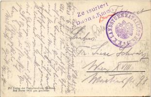 1915 Vatra Dornei, Dornavátra, Bad Dorna-Watra (Bukovina, Bucovina, Bukowina); Totalansicht mit Wett...