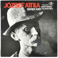 Berek Kati, Sebő Ferenc, Halmos Béla - ,,Játszani Is Engedd... - Összeállítás József Attila Műveiből.  Vinyl, LP, Album, Hungaroton, Magyarország, 1972. VG+