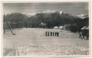 Predeal, Cu skyurile pe teren / téli sport, síelők / winter sport, skiing. photo (EK)