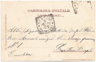 Venezia, Venice; La regata (Arrivo e dispensa dei premi) / The Historic Regatta, arrival and prize d...