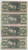 1949. 10Ft (9db) T:F-G
Hungary 1949. 10 Forint (9pcs) C:F-G
Adamo F3