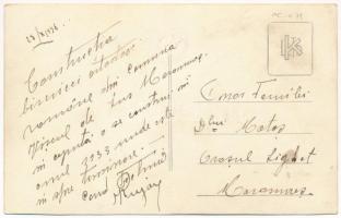 1936 Felsővisó, Viseu de Sus (Máramaros, Maramures); Román ortodox templom építés közben / construct...