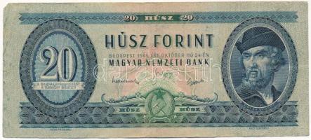 1949. 20Ft "C 821 069894" T:F Hungary 1949. 20 Forint "C 821 069894" C:F Adamo F10