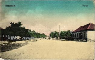 1918 Hidaskürt, Mostová; Fő utca. Fogyasztási szövetkezet kiadása / main street (EB)