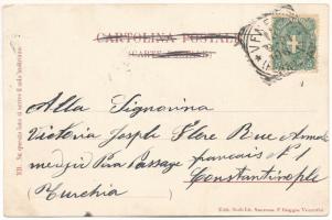 Venezia, Venice, Venedig; La regata, Gran corso delle barche / The Historic Regatta. F. Guggua litho